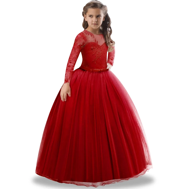 2021 new summer nobler clothes A beautiful girl's wedding dress for a birthday party 5-14 years old Christmas Dress. | Детская