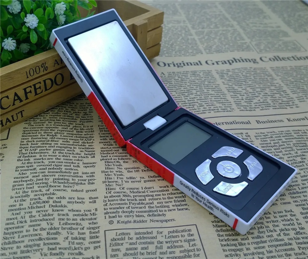 200g/0.01g Factory Price Cigarette Case Design High Precision MINI Electronic Pocket Scale Hand Jewelry | Инструменты