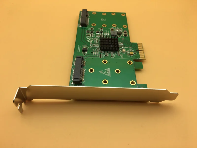 4 порта mSATA Raid Card PCIE Райзер карта конвертер PCI E SSD RAID ускорения расширенные карты