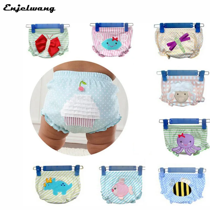 20 шт. водонепроницаемые тренировочные трусики с вышивкой|Детские подгузники| |