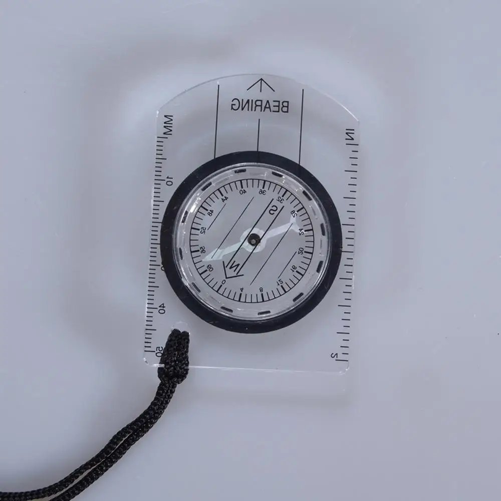 Многофункциональное Уличное оборудование Портативный Компас Карта весы линейка