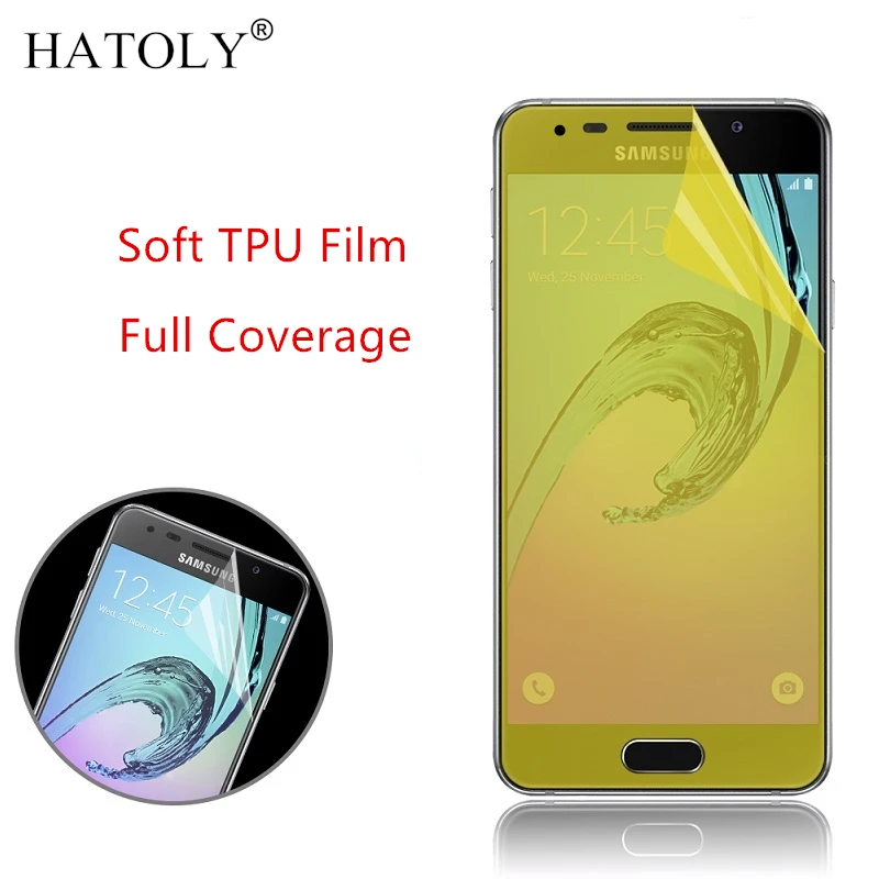 Мягкая нано пленка из ТПУ для samsung Galaxy J3 Pro защитная экрана J3110 с полным покрытием