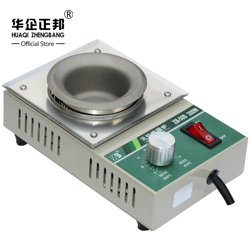 Паяльный горшок пайка и Распайка для ванны титановая пластина 50 мм 200 Вт 450 по