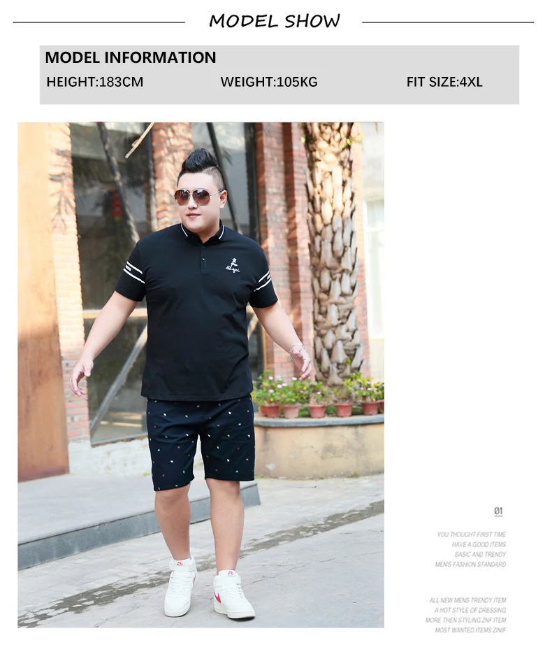 Большие размеры рубашки поло мужчин 5XL 6XL 7XL Большие размеры для мужчин Мужская рубашка поло бренды Лето Бизнес Повседневное poloshirt для мужчин 85-145 кг