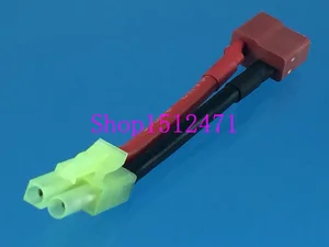 1 шт., мини-адаптер Tamiya Папа-T-разъем, Deans, Мама, зарядное устройство для Lipo  NiMH