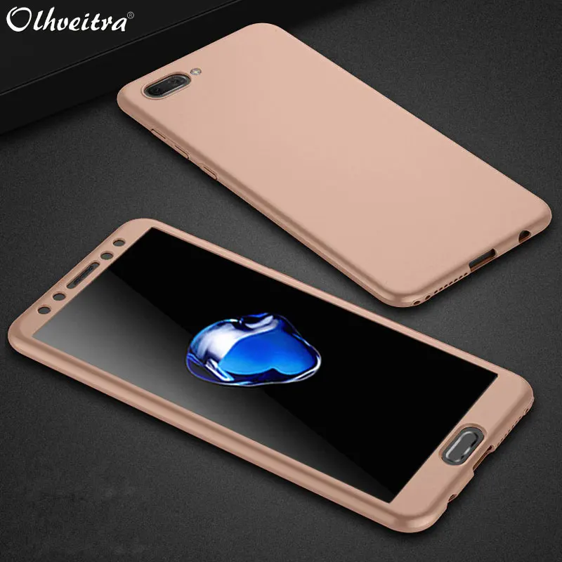 Полный Средства ухода за кожей чехол для Huawei Nova 2 S 360 градусов защитный Пластик