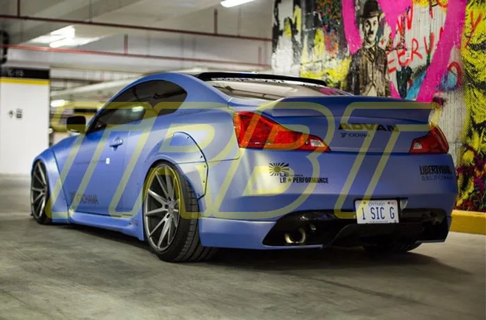 G37 Coupe Средства ухода за кожей комплект Волокно Стекло передний бампер передняя