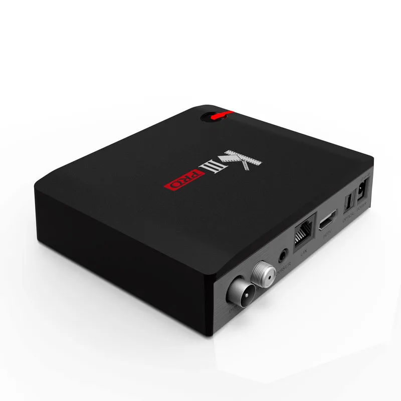 MECOOL KIII PRO DVB-S2 DVB-T2 DVB-C декодер Кода Android 7,1 ТВ коробка 3 Гб оперативной памяти, 16 Гб встроенной памяти, K3 Pro Amlogic S912 Octa Core 64bit 4K комбинированный набор компьютерной приставки к телевизору
