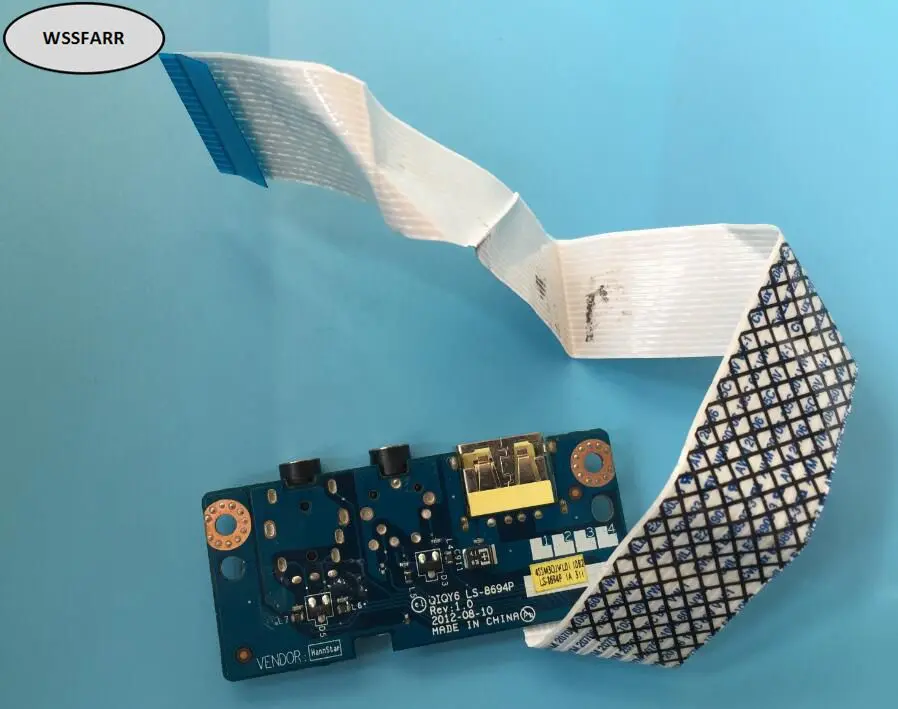 Оригинальная Новинка для Lenovo Y500 звуковая плата USB QIQY6 LS 8694P 455M30JVL01 NBX00017600|usb audio|audio