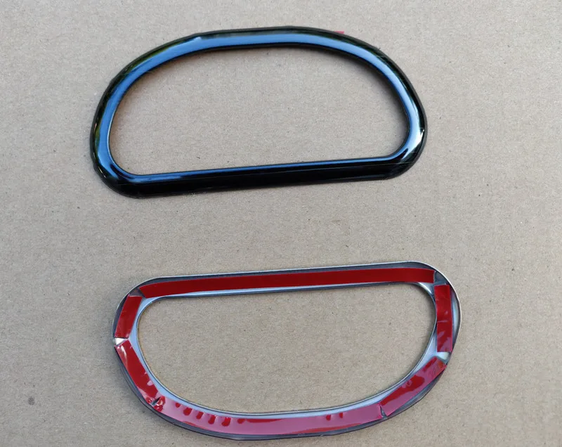 

Stainless steel 1pc Trunk handle decorative frame car stickers For Hyundai Kona Encino 2018 2019 Car Stying