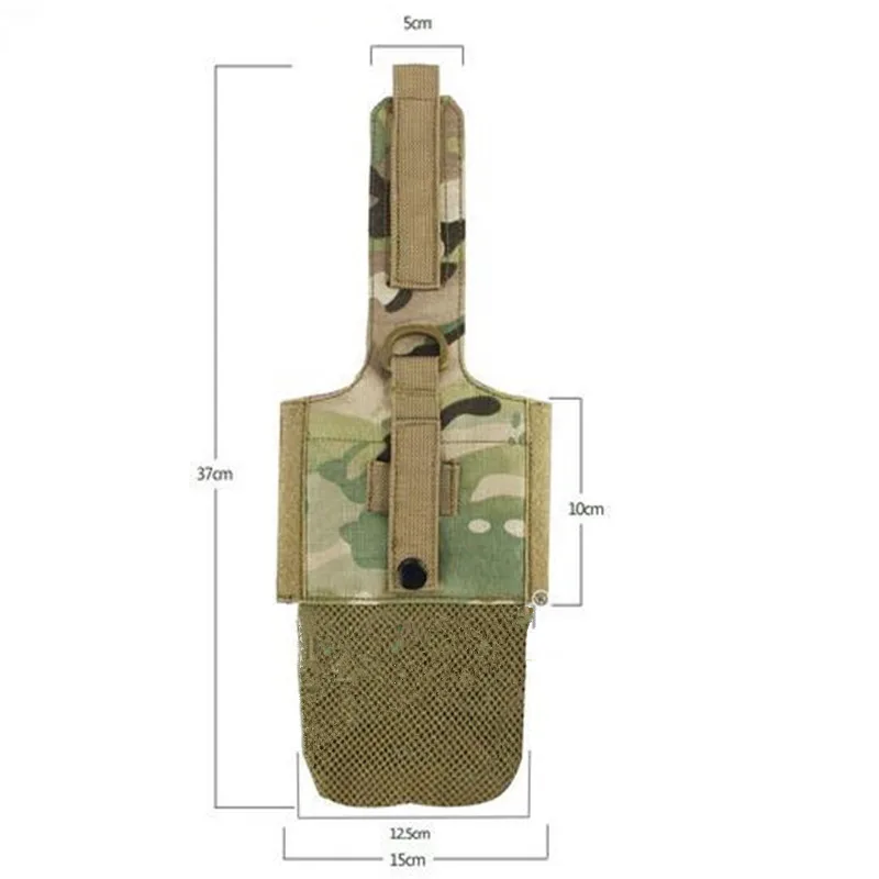 1000D нейлон военный тактический страйкбол Пейнтбол Охота Molle Walkie Collaps сумка