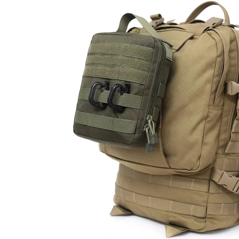 

Outdoor EDC Molle Tactical Pouch Bag Emergency First Aid Kit Bag Traveling Camping Hiking Climbing Medical Kits Bags