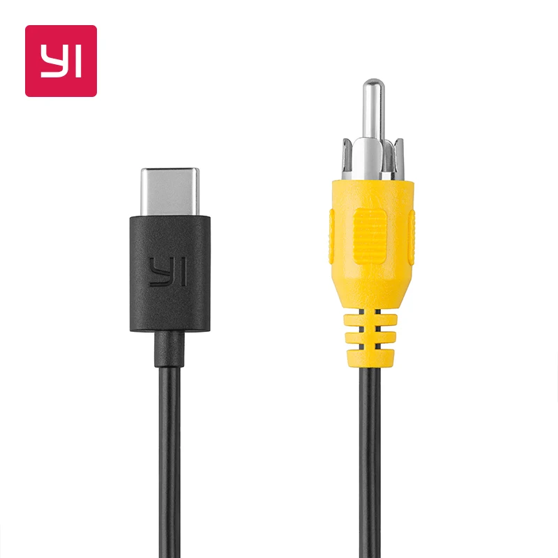 Кабель YI Type C к RCA относится экшн камере 4K Plus|camera yi|yi 4kyi yi |