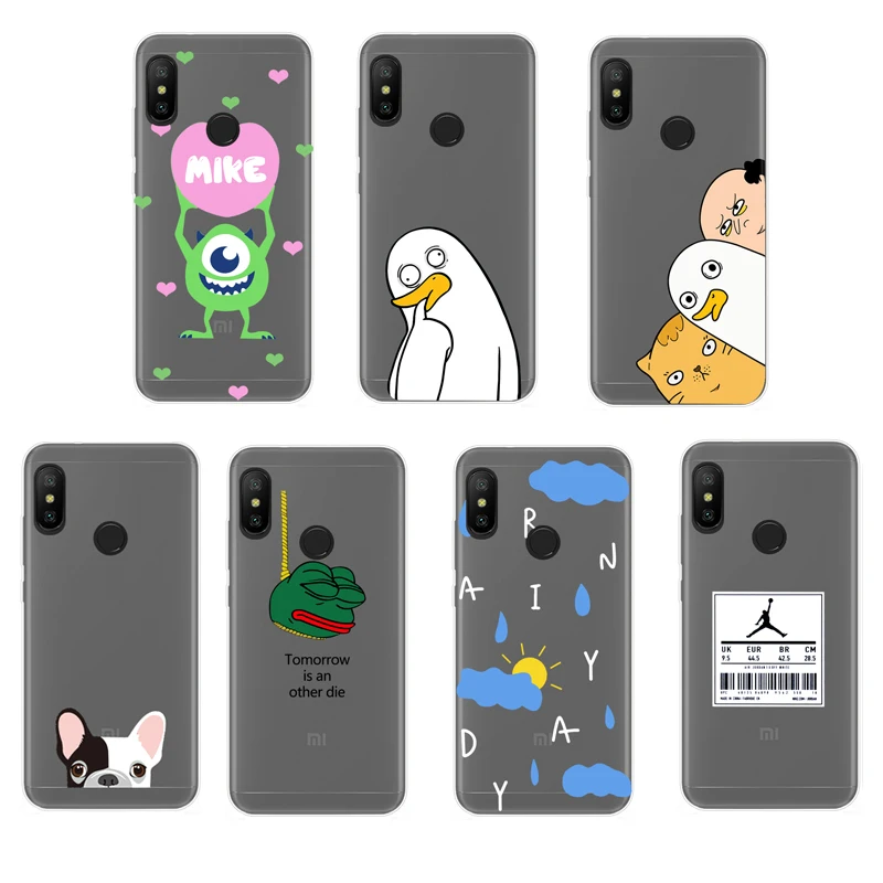 CinkeyPro милый ТПУ чехол для XiaoMi RedMi 6 5 4 Pro Plus 6A 5A 4A 4X мягкий прозрачный силиконовый