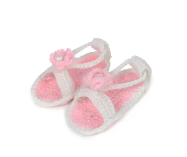 Мягкая хлопковая трикотажная детская обувь для новорожденных ярких цветов NT015 100%