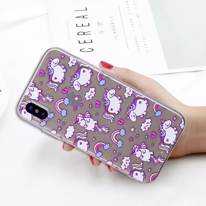 3D Прекрасный Альпака прозрачный мягкий ТПУ чехол для телефона Xiaomi 8 SE A2 Lite 5X A1 Max2 6
