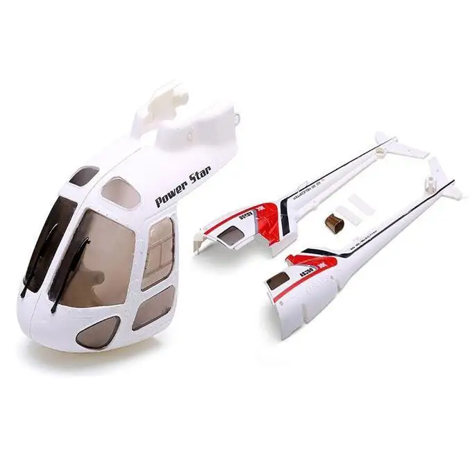 head and body shell Xk K123/Wltoys V931 Запчасти для радиоуправляемого вертолета Корпус Корпуса, Крышка корпуса головы запасные части Аксессуары - Цвет: head and body shell