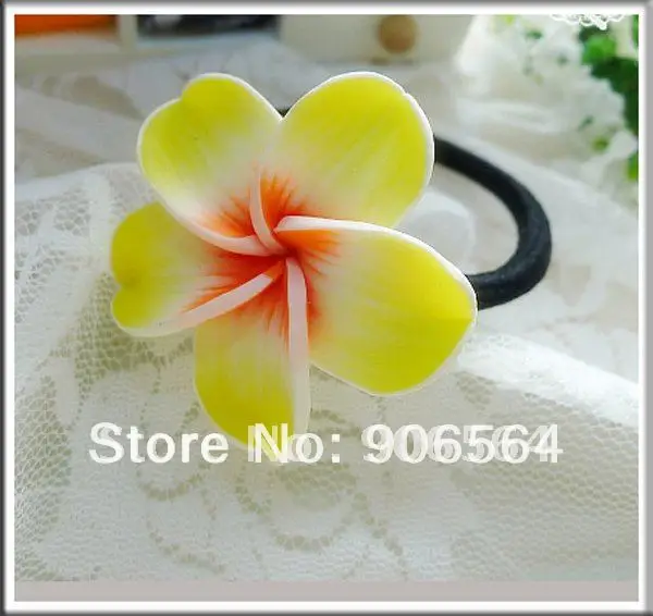 Лента для волос с цветочным рисунком 3 см|flower hairband|plumeria flowerhawaiian plumeria |