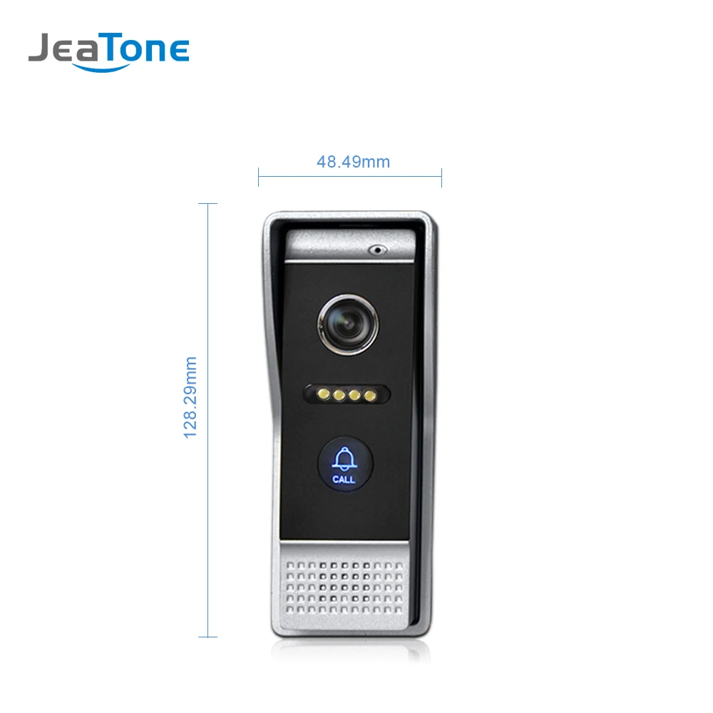 7'' WIFI IP Video Door Phone Intercom Bell Speaker Access Control System Touch Screen Motion Detection 2 to 6 w/ POE Switch |