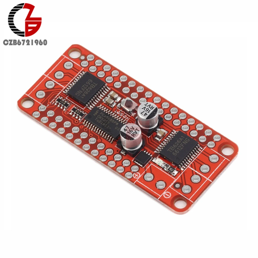 Плата контроллера скорости шагового двигателя PCA9685 TB6612 двойной модуль