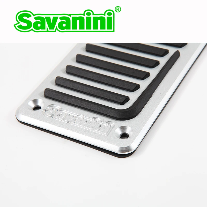 Savanini, алюминиевая подставка для ног, газовые тормозные педали, комплект для Volvo S60 S80L XC60 S60L V60, авто, без сверления, стильный дизайн
