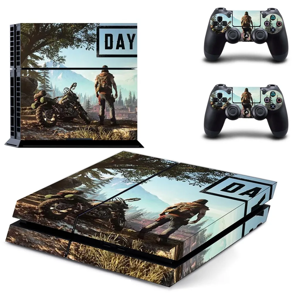 Игра Дни ушедшие PS4 наклейка для кожи для консоли Sony Dualshock PlayStation 4 и 2 наклейки для контроллеров Виниловые.
