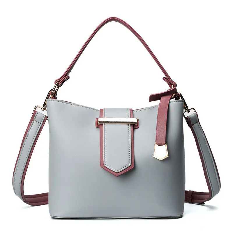 GESHILANXI 2017 New Shoulder Bag Cross body PU Leather Designer Brands Luxury Female Bucket bags Top-handle Women Handbag | Багаж и сумки