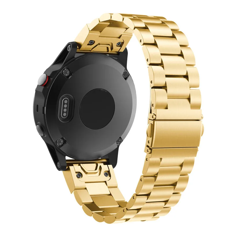 Браслет для Garmin Fenix 5 GPS часы настоящий браслет из нержавеющей стали быстрая