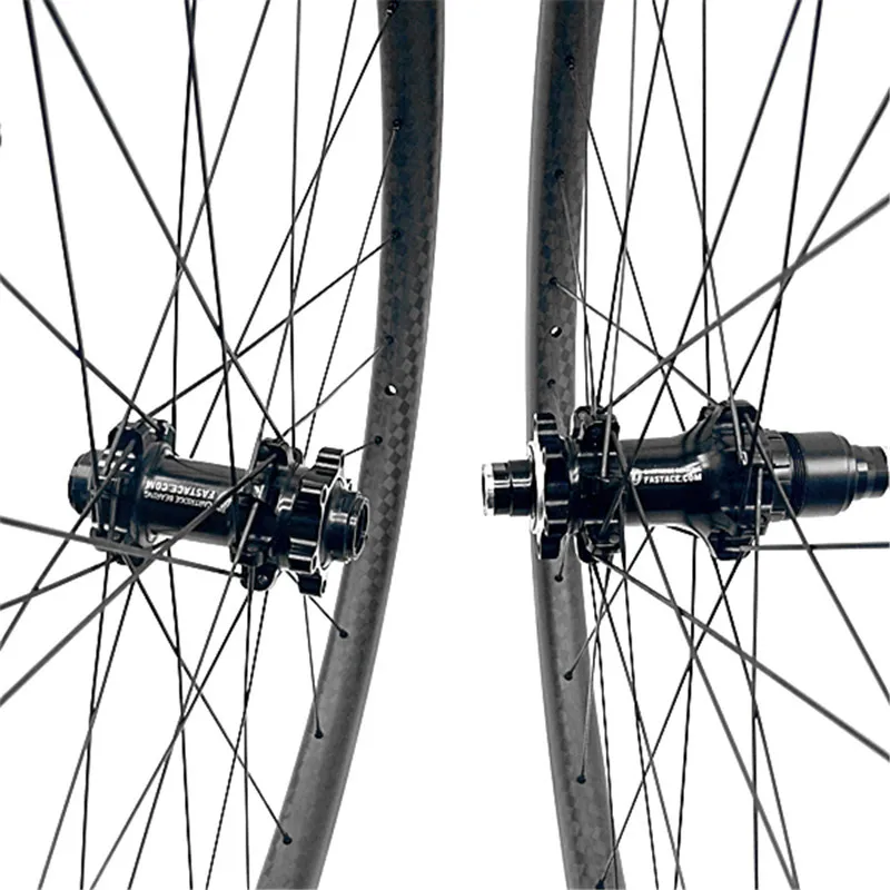 

carbon disc mtb bicycle wheels 29er Straight pull 35x25mm tubeless carbon FASTace DA206 100x15 142x12 CN424 MTB wheels 1580g