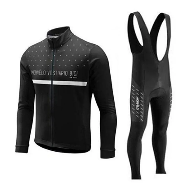 pro team MORVELO велосипедная футболка с длинным рукавом Ropa Ciclismo hombre Триатлон Набор для велоспорта Одежда для спорта на открытом воздухе - Цвет: 3