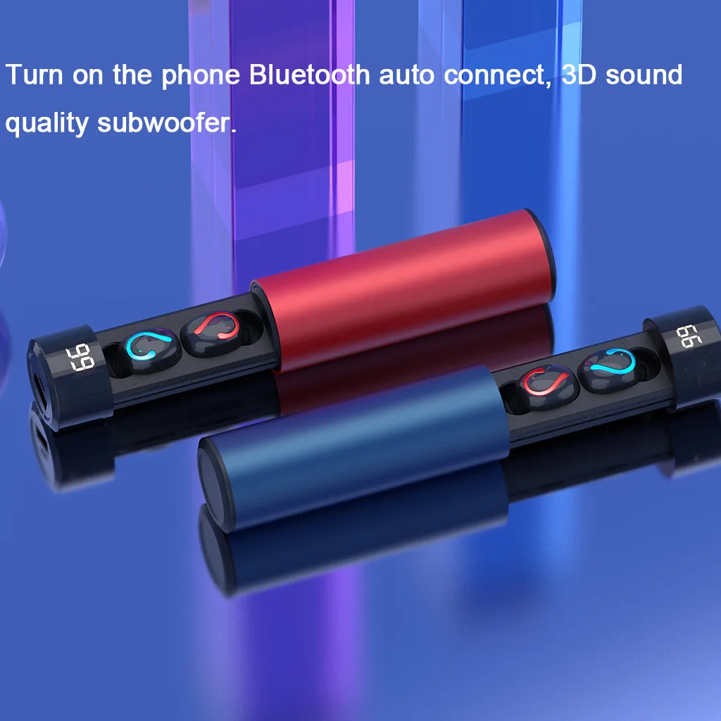 Мини-наушники Bluetooth 5 0 с сенсорным управлением беспроводные TWS-наушники