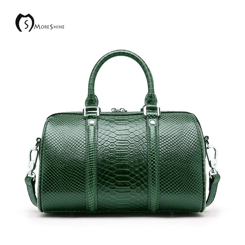SMORESHINE Women's High quality genuine leather Bag brand fashion Serpentine handbags shoulder bags for laides Boston | Багаж и сумки