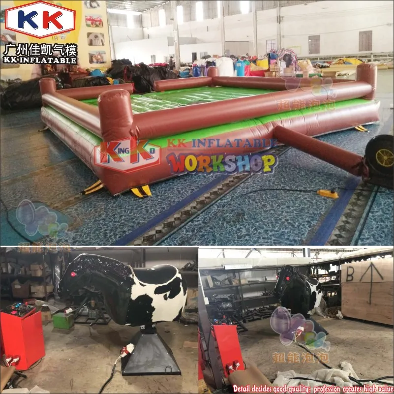 Детская уличная игровая площадка red eyes rodeo bull pad ride цена на аренду механические
