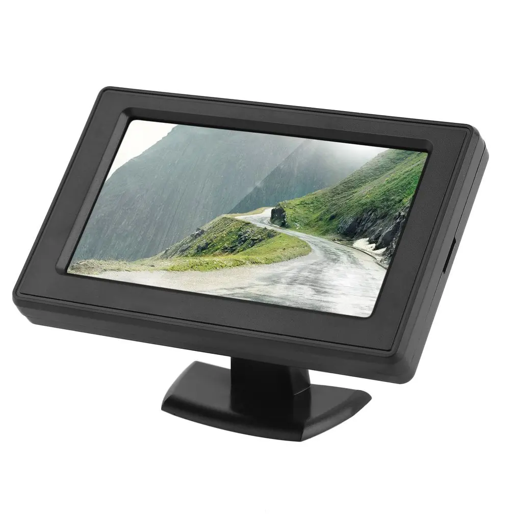4 3 &quotTFT LCD Автомобильный монитор заднего вида Цветная камера DVD видеомагнитофон
