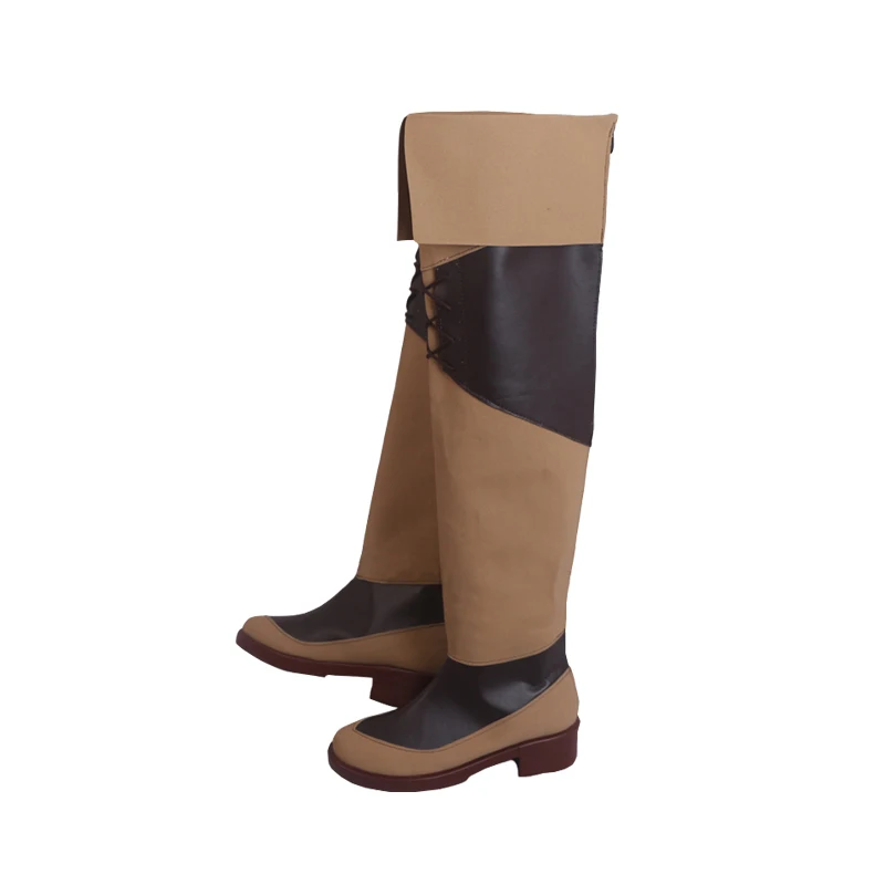 

ROLECOS Anime Tate no Yuusha no Nariagari Cosplay Shoes Raphtalia Cosplay Brown Boots for Women Cosplay Customized Size Shoes