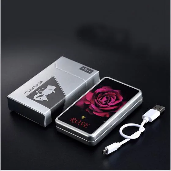 Новинка 20 упаковок сигарета с зарядкой от USB прикуривателя тонкий и Толстый