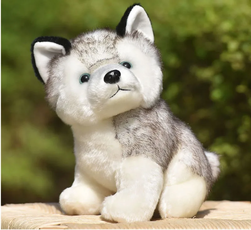 9 см/18 см плюшевая собака хаски Kawaii щенок мягкие игрушки милый ребенок подарок дети куклы