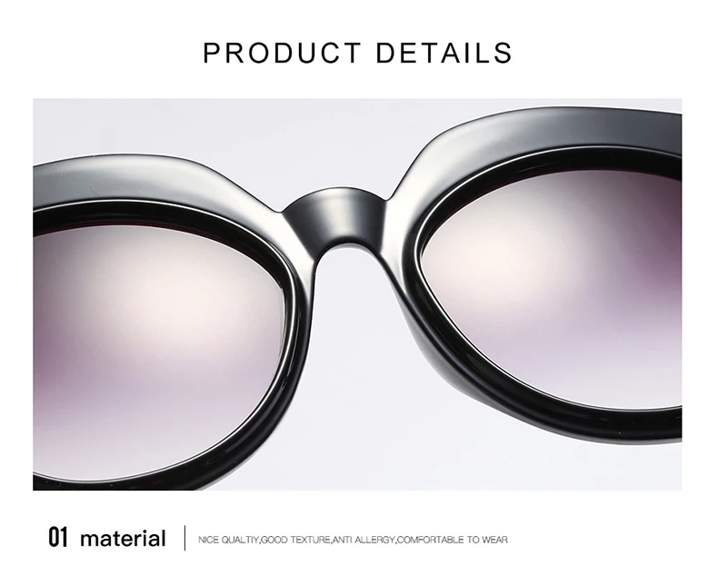 Женские солнцезащитные очки Винтаж солнцезащитные очки «кошачий глаз» женской моды Роскошные оттенки UV400 сексуальные очки с дизайном «кошачие глаза» большой Винтаж бренд