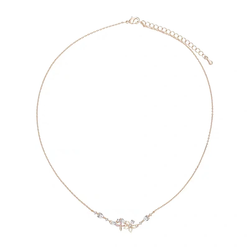 Сезон цветения японский и корейский Sen серии цветок ожерелье ключица цепь