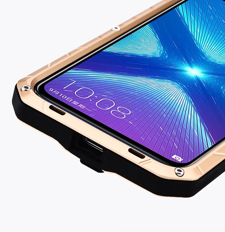 IMATCH для huawei honor 8X20 Pro Чехол для Телефона Жесткий Алюминиевый металлический защитный чехол сверхпрочная защита противоударный