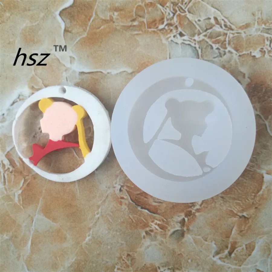 Hsz Sugarcraft молодая девушка и pegasus силиконовые формы помадка плесень торт украшая