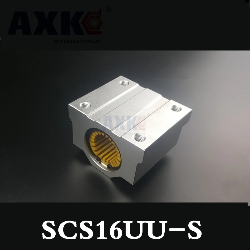 SC16UU S SCS16UU линейный подшипник блок с LM16UU Буш опорный линейного инженерный пластик