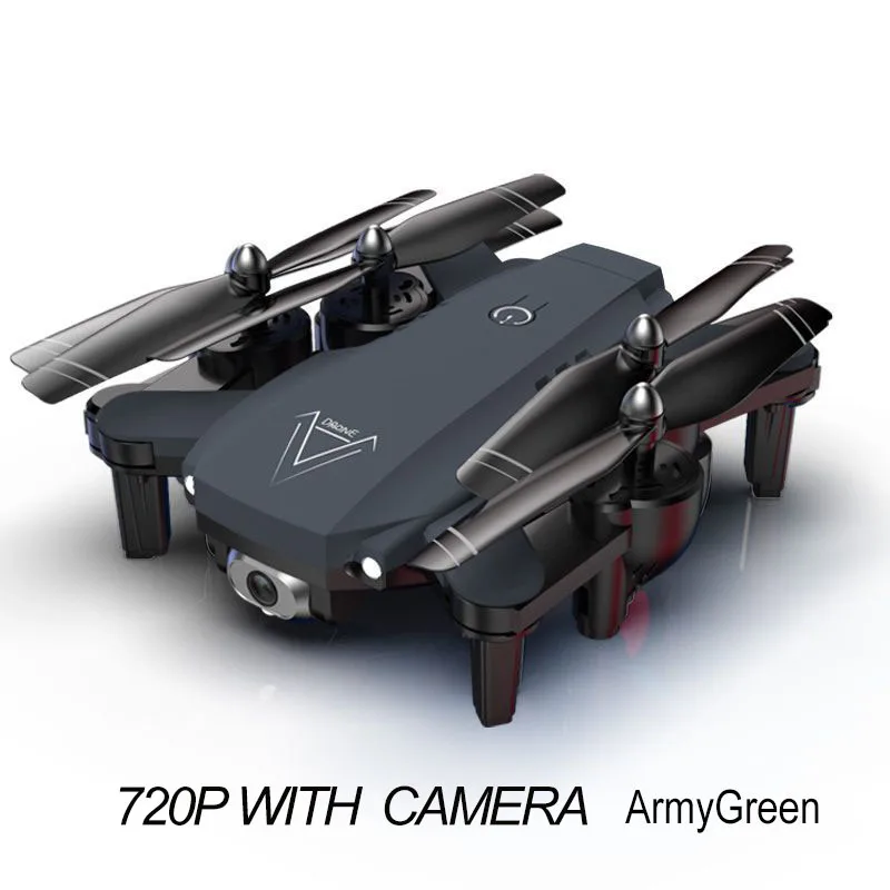 720p camera green Дрон с 720 P/1080 P камерой RC вертолеты дроны без камеры gps rc игрушки 2,4G оптическое положение потока антенна rc Квадрокоптер - Цвет: 720p camera green