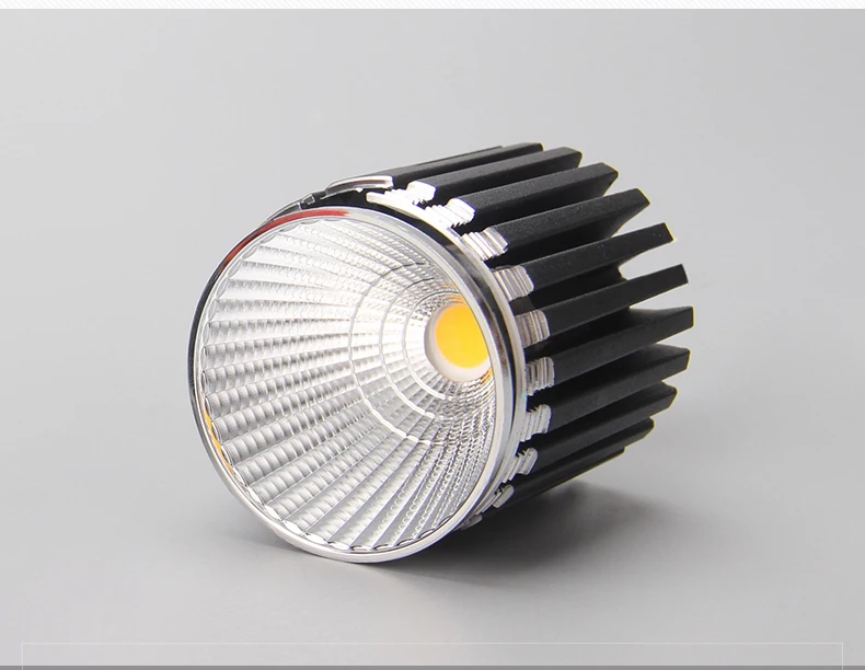 Светодиодный светильник 12 Вт COB Ultrabright 7 Вт Светодиодный точечный светильник для гостиной черный встроенный потолочный светильник круглый светильник антибликовый AC85-265V