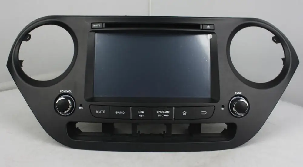 7 дюймов в тире dvd-плеер автомобиля с gps(опционально), аудио Радио стерео, USB/SD/AUX кабель/USB кабель, BT/ТВ, автомобиль мультимедийная Главная панель для hyundai I10