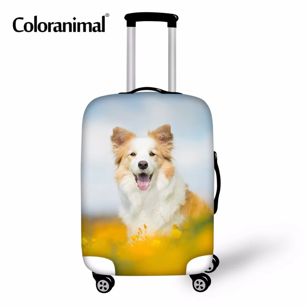Фото Плотный защитный чехол для багажа Coloranimal костюма с принтом животных и собак