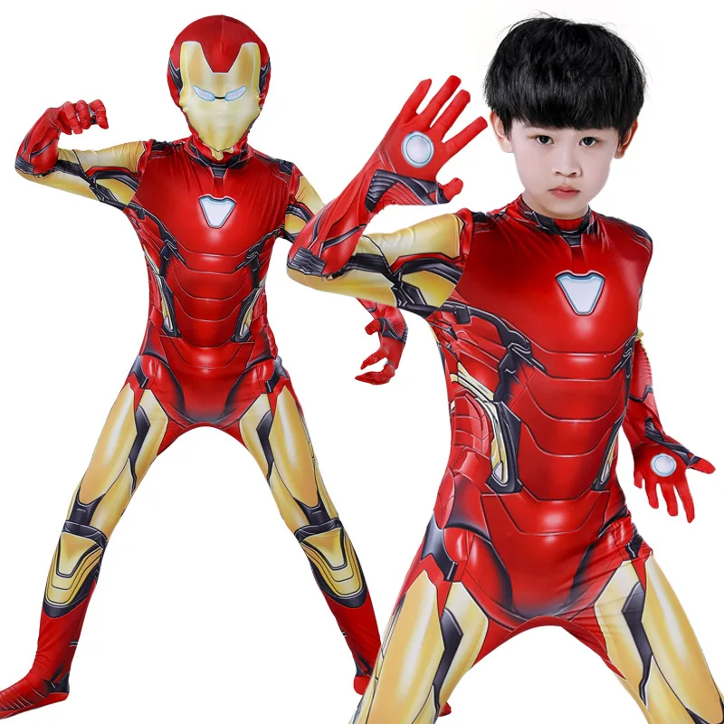 Cosroad The Avengers 4 для косплея Железного человека Tony Stark комбинезон взрослых детей