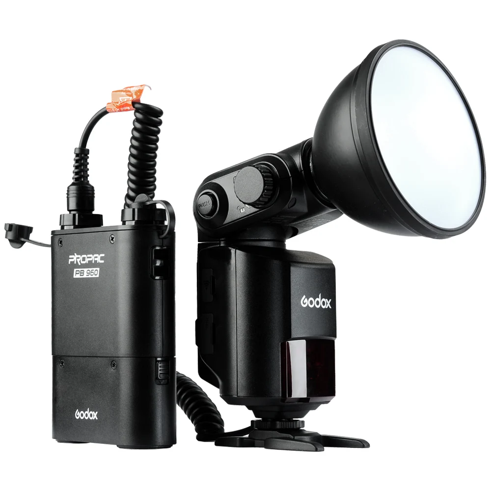 Внешсветильник вспышка Godox Witstro AD360II-C TTL 360W GN80 Power ful Speedlite + черный блок питания PB960