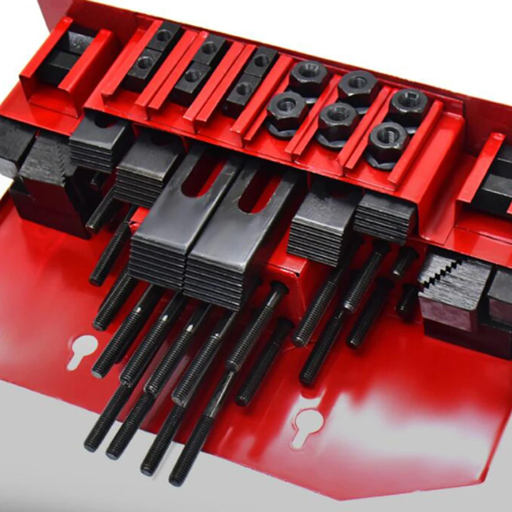Metex фрезерный станок зажимной набор 58 шт . мельница зажим комплект тиски M12