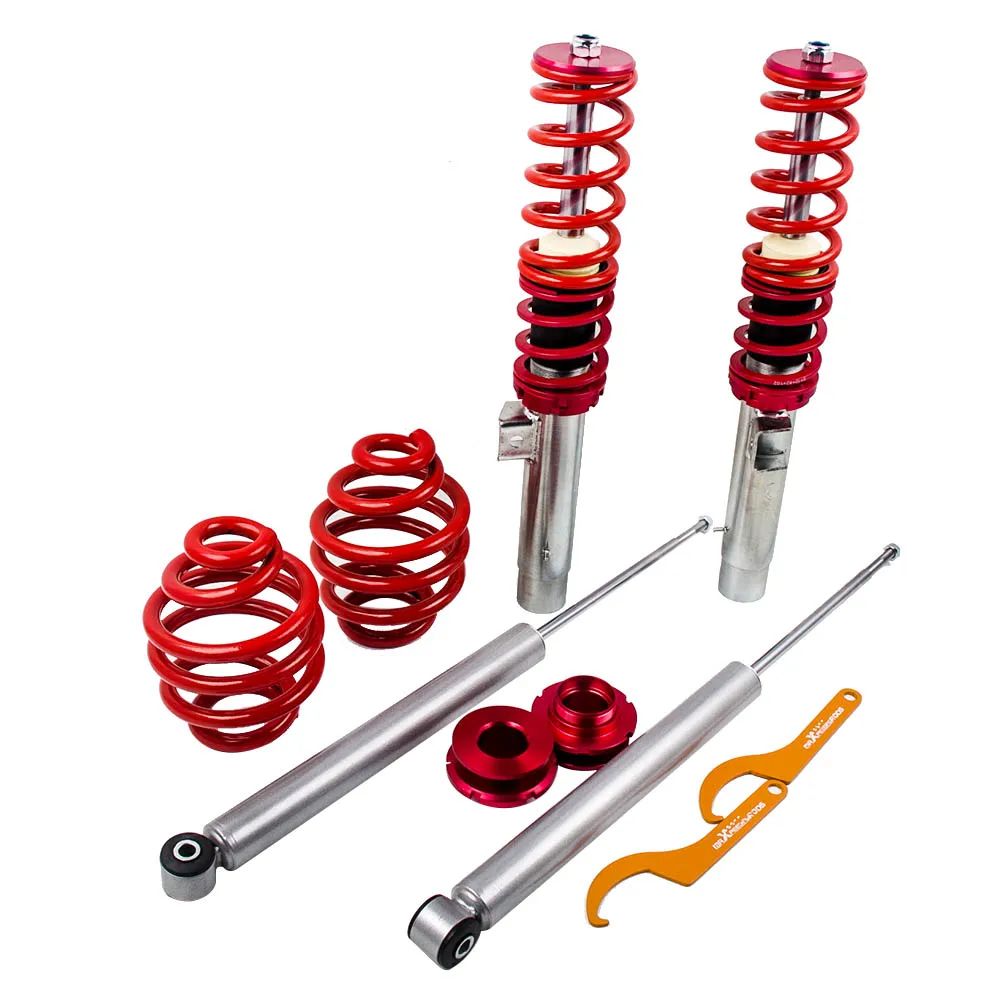 Coilover амортизатора с регулировкой по высоте для BMW серий 3 E46320i 323i 325ci 328i 330i 1.6L 98 05 2001
